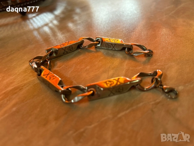 Масивна гривна неръждаема стомана, снимка 10 - Гривни - 52747838