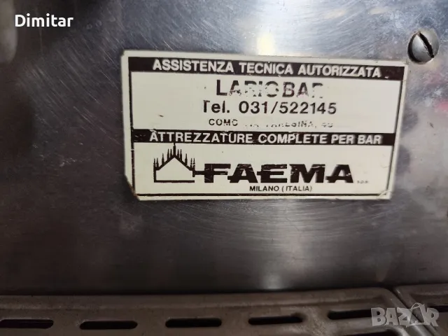 кафемашина на ГАЗ и ток -FAEMA - F84, снимка 3 - Кафемашини - 49801663