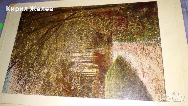 1909г. СТАРА ПОЩЕНСКА КАРТИЧКА ТВЪРД КАРТОН РЯДКА ЦВЕТНА ЛИТОГРАФИЯ ЦАРСТВО БЪЛГАРИЯ с МАРКА 32460, снимка 5 - Филателия - 38684433