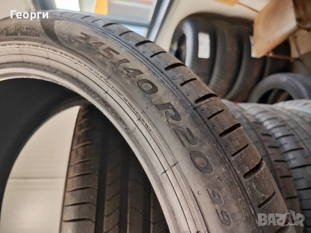 4бр.летни гуми 245/40/20 Pirelli, снимка 5 - Гуми и джанти - 52464250