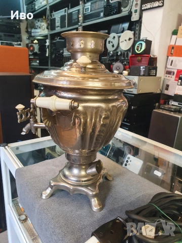 Стар руски самовар. В много добро състояние., снимка 7 - Антикварни и старинни предмети - 51996941