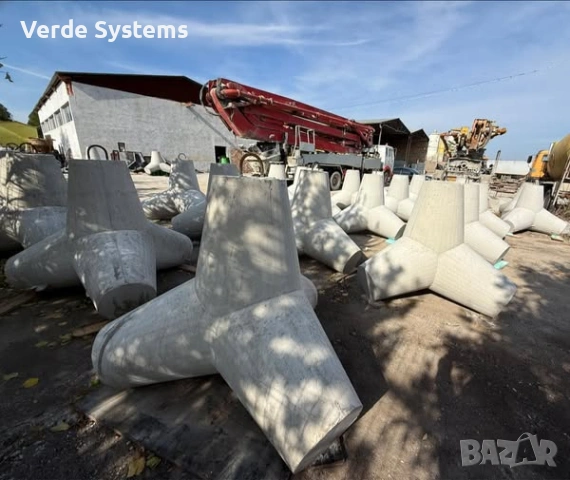 Изработка на тетраподи