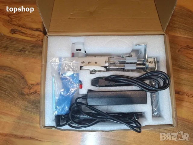 Перфектен пистолет за килими / електрически пистолет за тъфтинг / туфтинг, контрол на скоростта, син, снимка 2 - Гедорета - 50525553