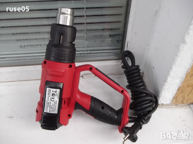 Пистолет за горещ въздух "RAIDER Industrial RDI-HG24" нов, снимка 6 - Други инструменти - 28971951