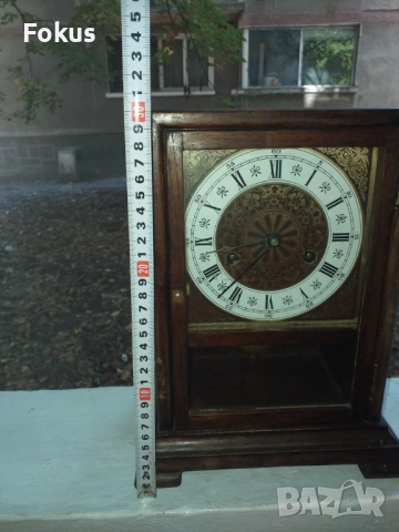 СТАР НЕМСКИ КАМИНЕН ЧАСОВНИК -WURTTEMBERG- КОЛЕКЦИОНЕРСКИ, снимка 6 - Антикварни и старинни предмети - 53512583