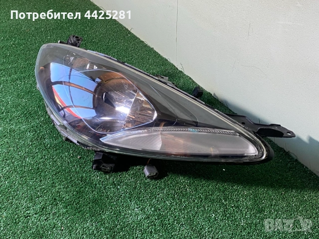 фар ляв Mazda 2 модел 2007-2014 г. #1039V, снимка 2 - Части - 52226366