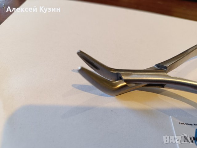 Вертикално извити клещи за отстраняване на корените на зъбите на долната челюст. ApogeyDental, снимка 2 - Стоматология - 43352463