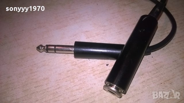 поръчан-СТЕРЕО КАБЕЛ-КЪДРАВ 1.40М-ГОЛЯМ ЖАК И БУКСА, снимка 9 - Други - 27453130