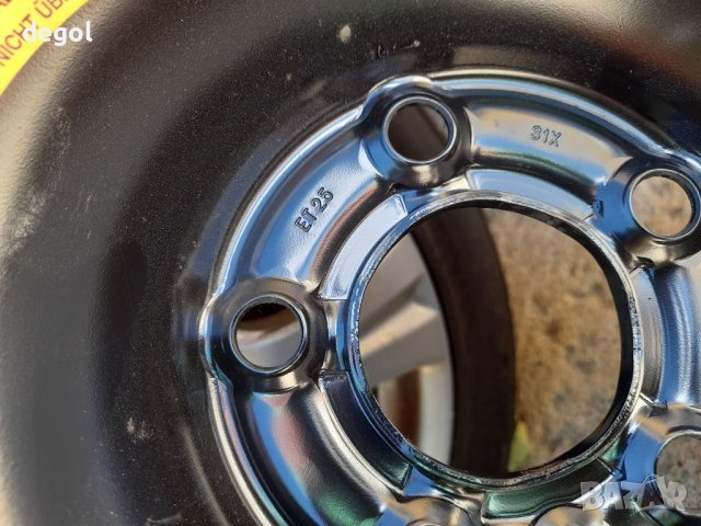 125 80 17 Fiat Alfa Romeo 159 5х110 ,65.1мм, снимка 3 - Гуми и джанти - 38190659