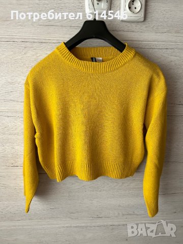 Плетен пуловер H&M, снимка 1 - Блузи с дълъг ръкав и пуловери - 39734460