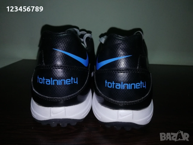 Nike T90 Total 90 Laser Shoot оригинални маратонки обувки спортни 46 номер черни стоножки, снимка 7 - Маратонки - 52188977