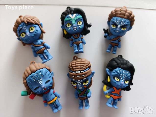 Лот 6 броя фигурки Аватар Avatar Нови, снимка 5 - Фигурки - 53594220