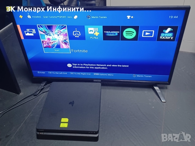 Sony Playstation 4 slim 500 Gb +3 джойстика , снимка 4 - PlayStation конзоли - 52894802