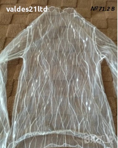 Дамска дантелена блуза, снимка 5 - Блузи с дълъг ръкав и пуловери - 43132159