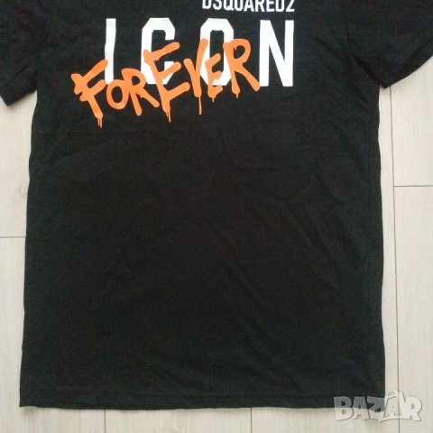Мъжка памучна тениска DSQUARED2 размер S, снимка 3 - Тениски - 37075722