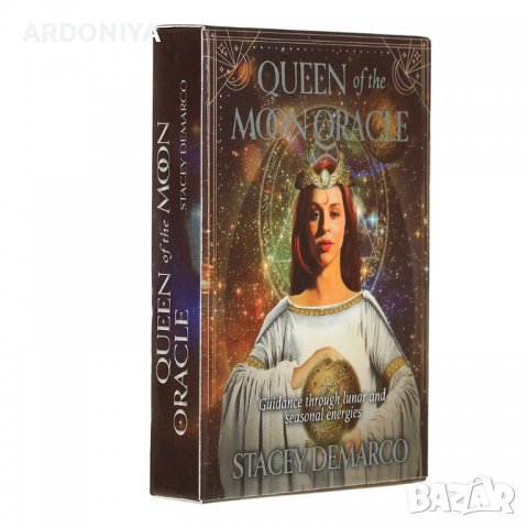 Queen Of The Moon Oracle - оракул карти , снимка 2 - Други игри - 37404362
