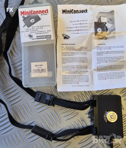 Професионална система за бързо закрепване Novoflex MiniConnect (Made in Germany), снимка 3 - Чанти, стативи, аксесоари - 53406987