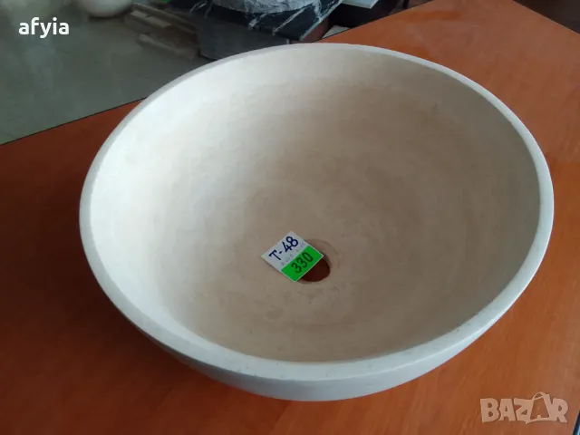 Две мивки от светъл травертин, снимка 4 - Мивки - 47952093