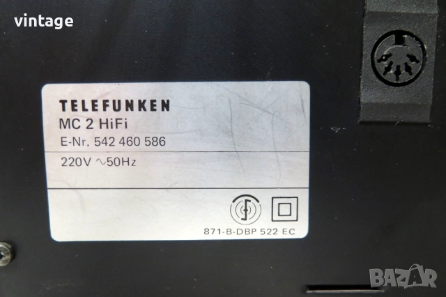 Telefunken Mini M-2 system, снимка 10 - Аудиосистеми - 52640235