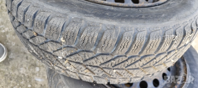 Джанти 13, 4x100 със зимни гуми 175/70/13, снимка 2 - Гуми и джанти - 52430764