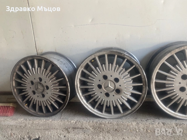 Mercedes 124 Джанти 15 Speedline, снимка 6 - Гуми и джанти - 53300809