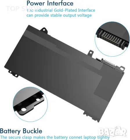 Батерия за HP 11.4V 45Wh 3790mAh HSTNN-DB9R RF03XL, снимка 4 - Батерии за лаптопи - 49937983