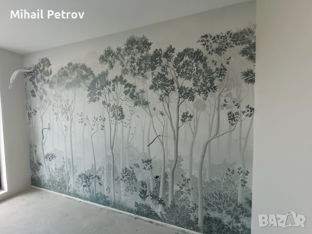 Лепене на тапети , снимка 15 - Други ремонти - 48759117