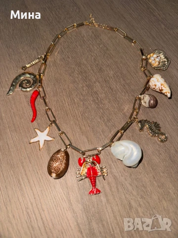 Колие с мъниста ръчна изработка, снимка 7 - Колиета, медальони, синджири - 50809608