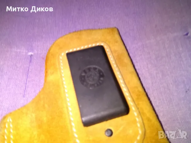 Vega Holster Italy 13333 марков италиански кобур естествена кожа 190х110х80мм, снимка 2 - Оборудване и аксесоари за оръжия - 48825374
