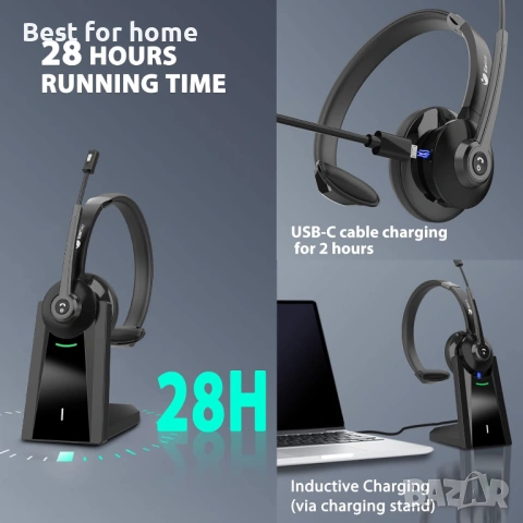 Безжични слушалки Earbay, снимка 8 - Bluetooth слушалки - 53204519