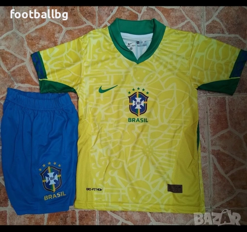Бразилия 💛⚽️детско юношеска футболни екипи NEYMAR JR 10 VINI.JR 7, снимка 8 - Футбол - 45384322