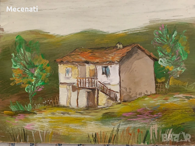 СВЕТЛИН АБАДЖИЕВ​ масло/пейзаж, снимка 12 - Картини - 53122645