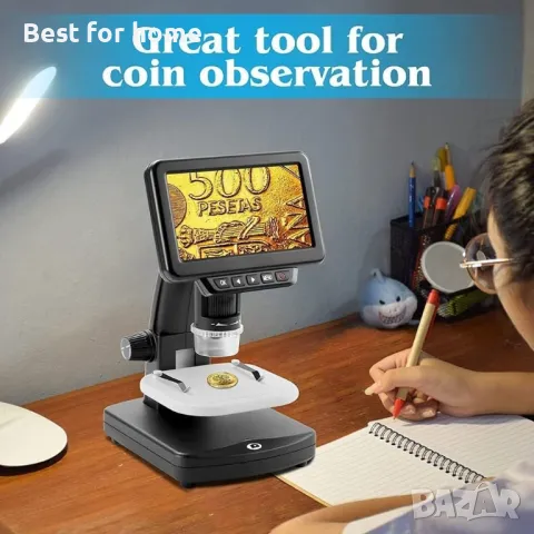  Цифров микроскоп с висока разделителна способност, снимка 4 - Друга електроника - 49375445