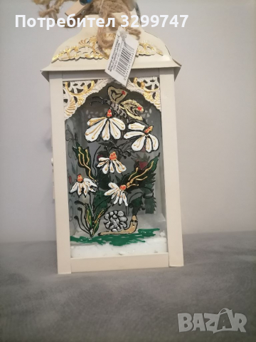 Метален висящ фенер , снимка 1