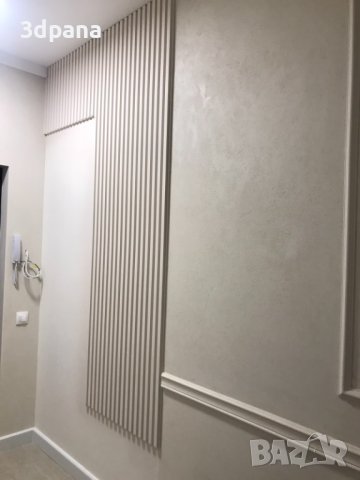 Декоративни 3D панели - 3д гипсови пана, стенни облицовки 0015, снимка 4 - Облицовки - 38912166