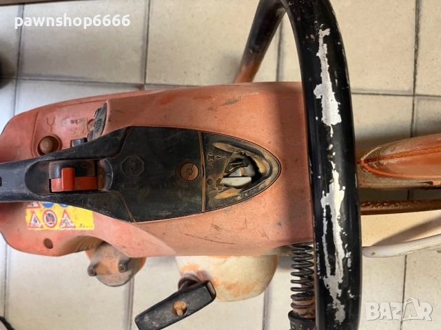 Бензинов ъглошлайф STIHL TS 420 4.4 к.с., 3200 W, 350 мм, 2500 об./мин, снимка 13 - Други инструменти - 51492567