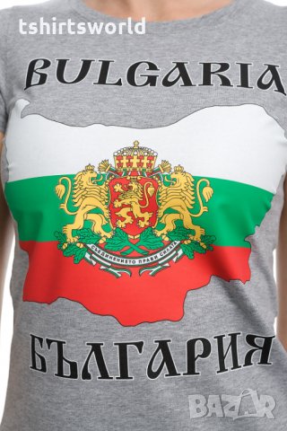 Нова дамска национална тениска с трансферен печат на БЪЛГАРИЯ, снимка 7 - Тениски - 28079939