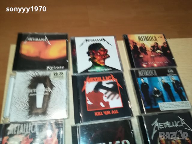 METALLICA CD ПО ИЗБОР 2511231700, снимка 4 - CD дискове - 43144818