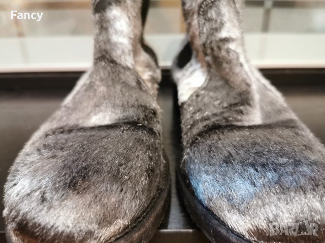 Дамски боти дълъг косъм 40,5 номер , снимка 5 - Дамски боти - 43793138