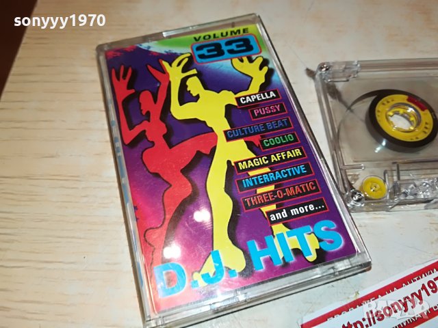 dj hits-volume 33-касета 2807221622, снимка 2 - Аудио касети - 37525838