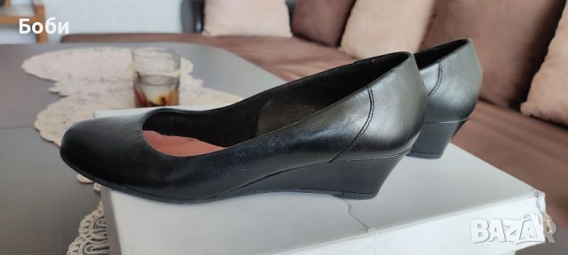Дамски кожени обувки, снимка 2 - Дамски обувки на ток - 38832587