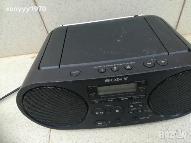 SONY USB 0505251642, снимка 5 - Радиокасетофони, транзистори - 50165492
