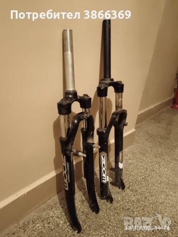 Две вилки за колело, снимка 2 - Части за велосипеди - 53089294