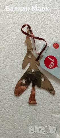  Коледни играчки,фигурки за елха– дървени и метални 🎄, снимка 3 - Декорация за дома - 51933192