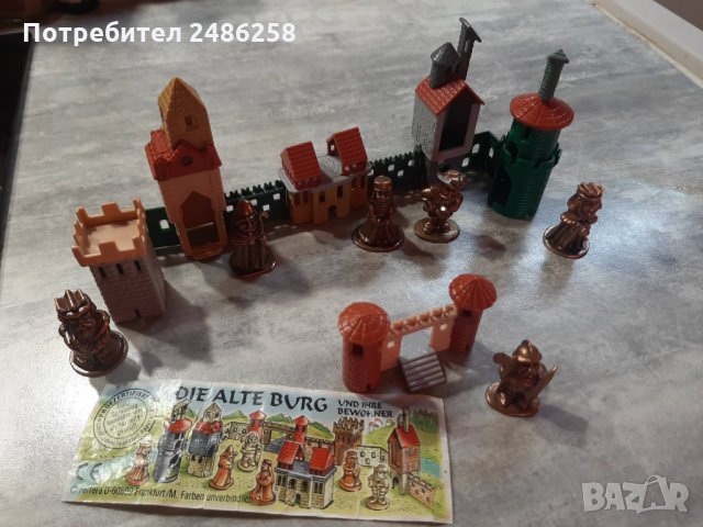 ЛОТ Метални фигурки - войници Серия Стария Замък от Киндер, снимка 4 - Колекции - 33040997
