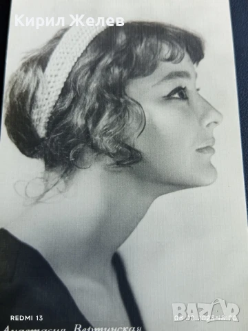 Стара картичка СССР АНАСТАСИЯ ВЕРТИНСКАЯ АРТИСТ за КОЛЕКЦИЯ ДЕКОРАЦИЯ 50755, снимка 2 - Колекции - 51301038