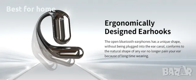 Слушалки нова технология - Open Ear Bone Conduction YYK Q16 Bluetooth 5.4, снимка 9 - Bluetooth слушалки - 48421687