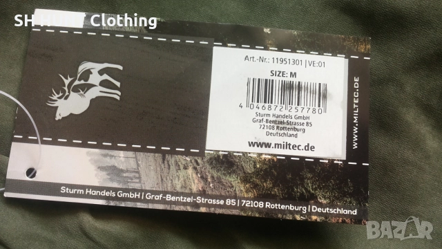 MIL-TEC HUNTING Trouser размер M панталон пролет есен - 1643, снимка 12 - Екипировка - 52777648