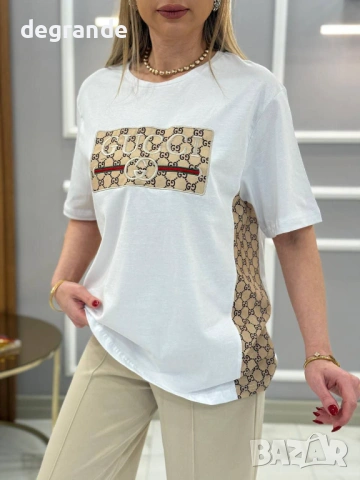 Уникален Модел Тениска Gucci, снимка 8 - Тениски - 53288779