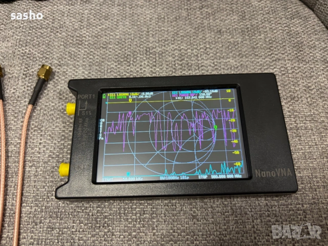 Измервателен уред NanoVNA H4 10k-1.5GHz версия 4.3, снимка 2 - Друга електроника - 53607796